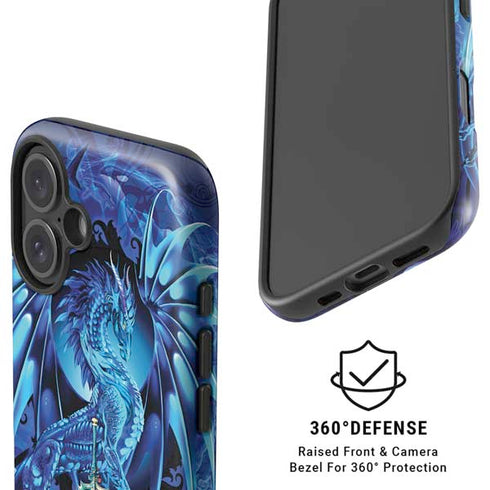 Ice Dragon by Ruth Thompson iPhone 16 Plus Magsafe Impact Case